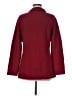 L.L.Bean 100% Lambswool Burgundy Wool Cardigan Size M - photo 2