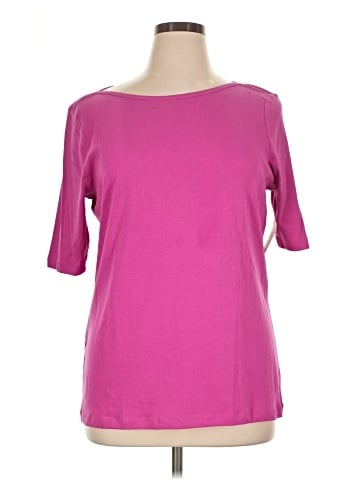St. John's Bay 3/4 Sleeve T-Shirt (view 1)