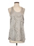 William Rast for Target 100% Polyester Silver Sleeveless Blouse Size S - photo 1