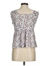 North Style 100% Cotton Silver Sleeveless Blouse Size M - photo 2