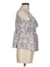 North Style 100% Cotton Silver Sleeveless Blouse Size M - photo 4