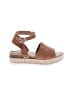 SODA Tan Wedges Size 8 1/2 - photo 1