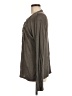 IRO 100% Linen Gray Long Sleeve Top Size Med (2) - photo 5