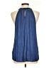 Cable & Gauge Blue Sleeveless Blouse Size L - photo 2