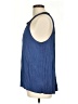 Cable & Gauge Blue Sleeveless Blouse Size L - photo 5