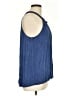 Cable & Gauge Blue Sleeveless Blouse Size L - photo 4