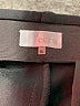 Ecru Solid Black Active Pants Size XL - photo 7