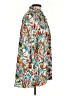 First Love 100% Polyester Print Teal 3/4 Sleeve Blouse Size L - photo 4