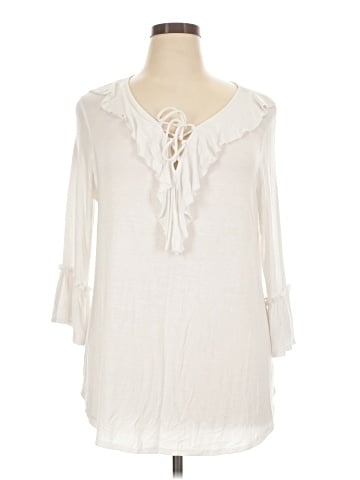 Avenue 3/4 Sleeve Blouse (view 1)