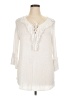 Avenue Ivory 3/4 Sleeve Blouse Size 14 Plus - photo 1