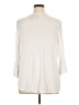 Avenue Ivory 3/4 Sleeve Blouse Size 14 Plus - photo 2