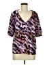 Tart Purple 3/4 Sleeve Blouse Size M - photo 1