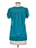 Daytrip Teal Short Sleeve Top Size M - photo 2