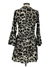 Unbranded Animal Print Gray Casual Dress Size S - photo 2