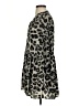 Unbranded Animal Print Gray Casual Dress Size S - photo 5
