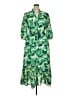 Assorted Brands Tropical Green Casual Dress Size XL - photo 1