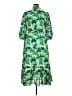 Assorted Brands Tropical Green Casual Dress Size XL - photo 2