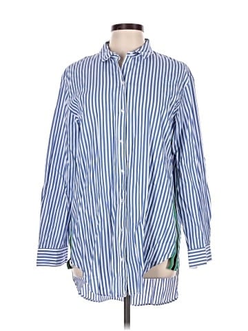 Zara TRF Long Sleeve Button-Down Shirt (view 1)