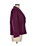 Talbots Solid Burgundy Wool Blazer Size 8 Petite - photo 4