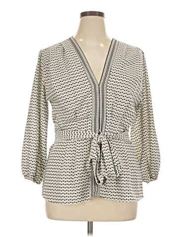 Max Studio 3/4 Sleeve Blouse (view 1)