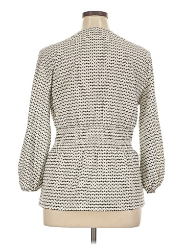 Max Studio 3/4 Sleeve Blouse (view 2)
