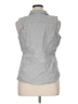 Apt. 9 Gray Sleeveless Button-Down Shirt Size XL - photo 2