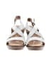 Born 100% Leather White Wedges Size 9 - photo 2