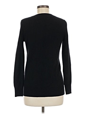 Aqua Cashmere Pullover Sweater (view 2)