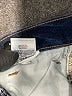 Express Stripes Blue Jeans Size 6 - photo 6