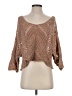 Lumiere 100% Polyamide Tan Pullover Sweater Size S - photo 1