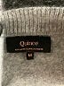 Quince 100% Cashmere Gray Cashmere Pullover Sweater Size M - photo 7