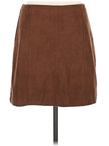 Abercrombie & Fitch Faux Leather Skirt (view 1)