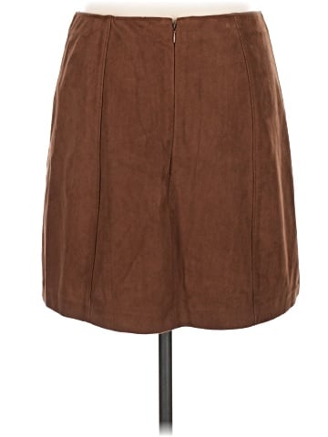 Abercrombie & Fitch Faux Leather Skirt (view 2)