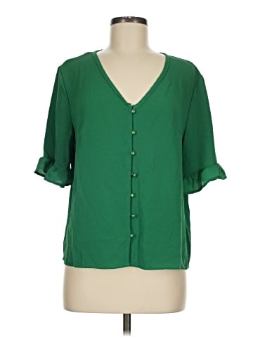 Shein Short Sleeve Blouse (view 1)