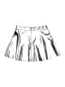 Crewcuts Metallic Silver Skirt Size 8 - photo 2