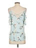 Kaileigh Blue Sleeveless Blouse Size S - photo 2