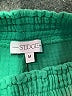 Roolee 100% Cotton Solid Green Shorts Size M - photo 3