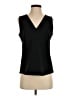 Ann Taylor Black Sleeveless Blouse Size S - photo 1