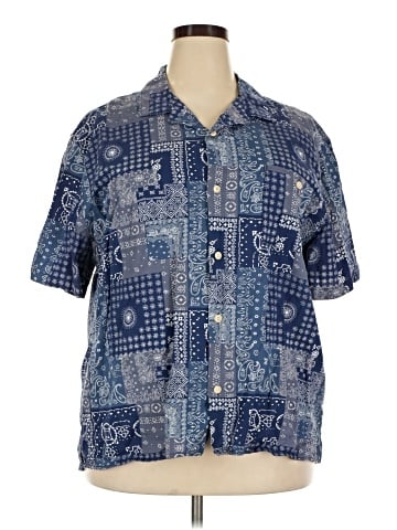 Lucky Brand Short Sleeve Button-Down Shirt (view 1)