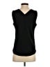 Ann Taylor Black Sleeveless Blouse Size S - photo 2