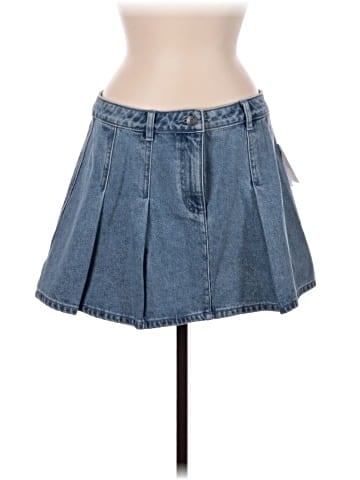 MICHAEL Michael Kors Denim Skirt (view 1)