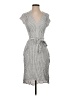 Max Studio Stripes Gray Casual Dress Size XS - photo 1