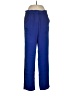 BCBGMAXAZRIA 100% Polyester Color Block Blue Track Pants Size M - photo 1