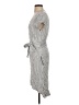 Max Studio Stripes Gray Casual Dress Size XS - photo 5