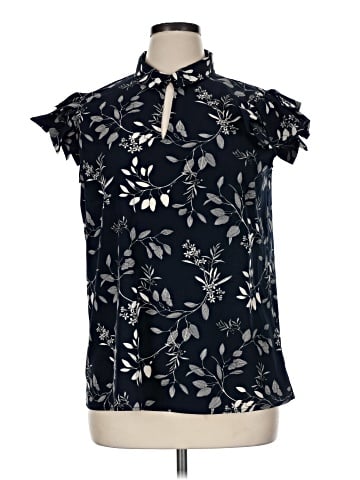T Tahari Short Sleeve Blouse (view 1)