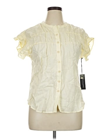 Saks Fifth Avenue Short Sleeve Blouse (view 1)