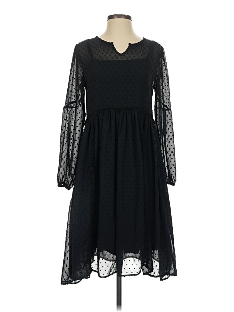 Pre-owned Matilda Jane Casual Dress In Black