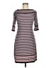 Max Studio Print Red Gray Casual Dress Size M - photo 1