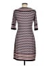 Max Studio Print Red Gray Casual Dress Size M - photo 2