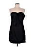 Thirty/Thirty 100% Polyester Solid Black Cocktail Dress Size L - photo 1
